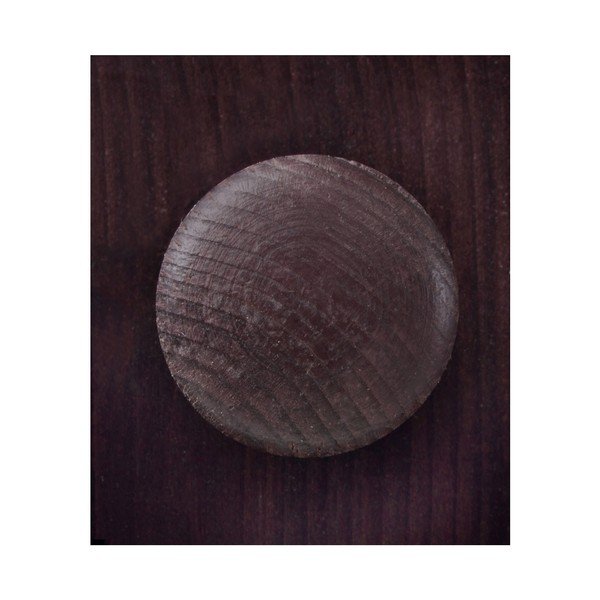 Temno rjava vitrina iz masivnega bora 95x35 cm Lisa – Støraa-image-4