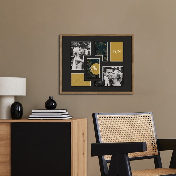 Okvir 42x52 cm Kyoto Black - Styler-image-1