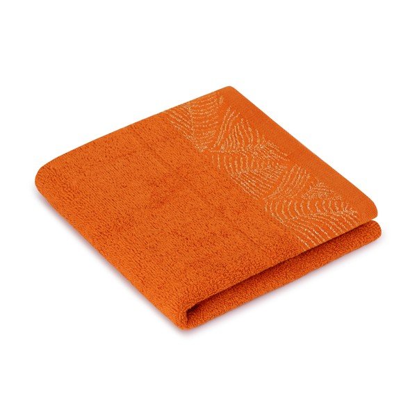 Oranžni/bež frotirni bombažni komplet brisač 6 ks Bellis – Restilo-image-3