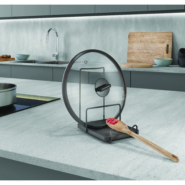 Držalo za pokrovke iz nerjavečega jekla Tokyo Lava - Metaltex-image-1