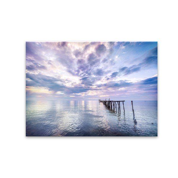 Slika Styler Glas Summer Blue, 80 x 120 cm