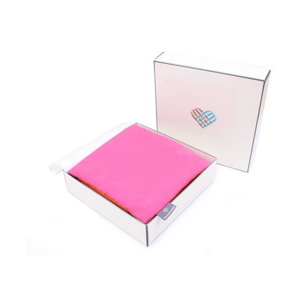Prevleka za okrasno blazino WeLoveBeds Orange & Rasberry, 45 x 45 cm-image-2