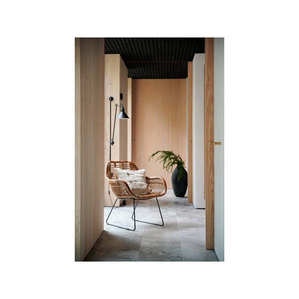 Črna visoka vaza (višina 62,5 cm) Torden – Villa Collection-image-2