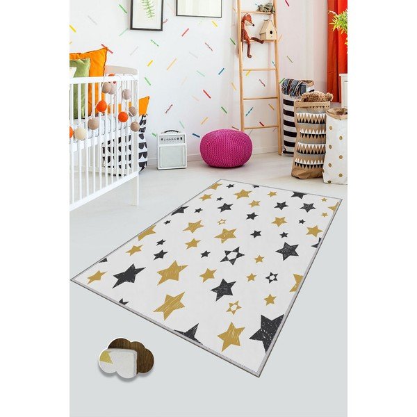 Otroška nedrseča preproga Conceptum Hypnose Stars, 100 x 150 cm-image-1