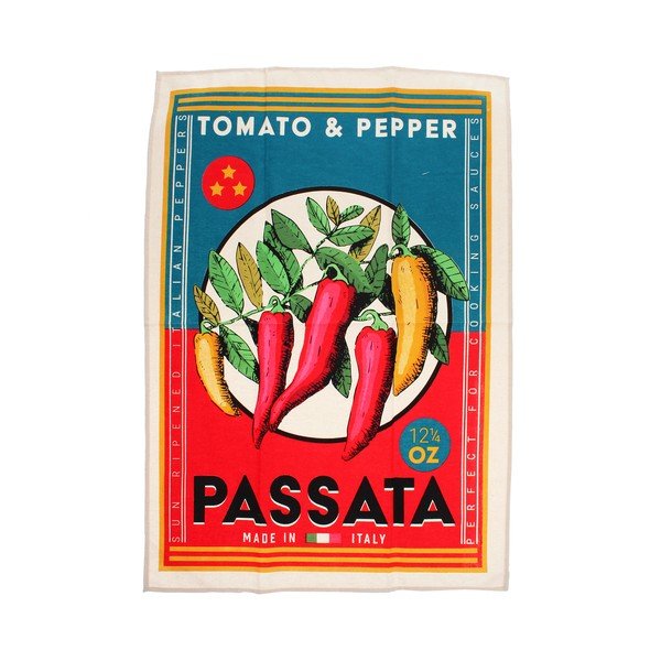 Bombažna kuhinjska krpa 50x70 cm Vintage Passata – Rex London