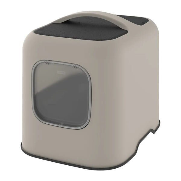 Bež komplet mačjega stranišča in lopatice Biala – Rotho-image-1