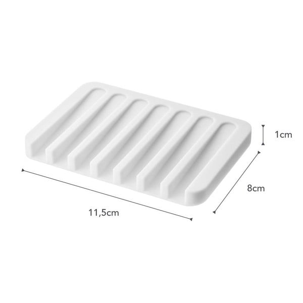 Bel podstavek za milo YAMAZAKI Flow Soap Mat-image-2