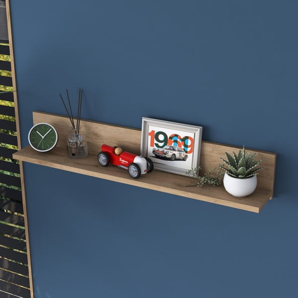 Polica v orehovem dekorju Petra - Kalune Design-image-1