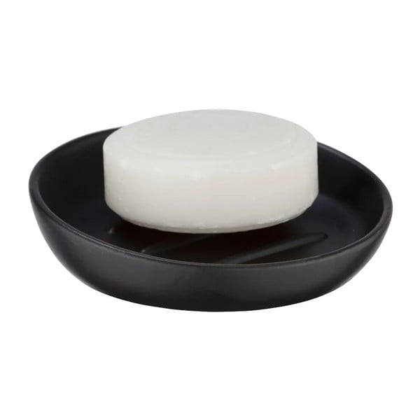 Mat črn keramičen komplet pripomočkov za kopalnico Badi – Wenko-image-2