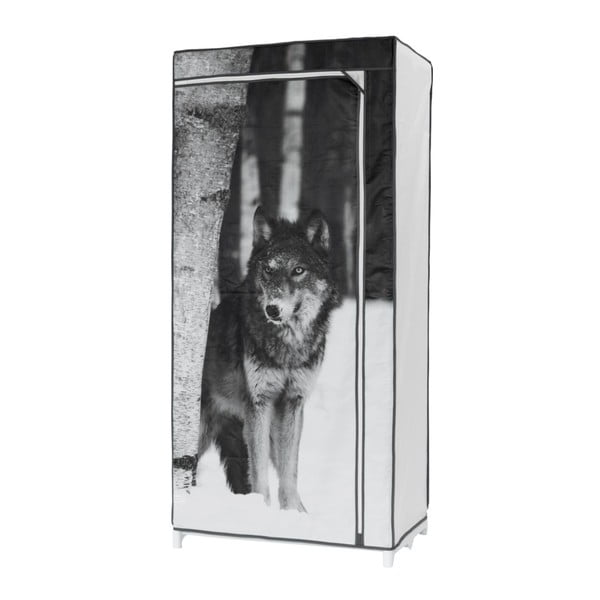 Tekstilna garderobna omara Kompaktor Wolf, višina 160 cm