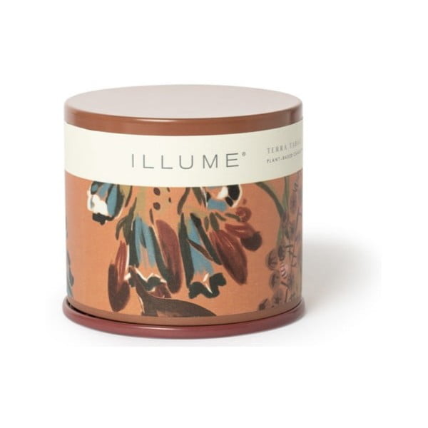 Dišeča sveča čas gorenja 50 h Terra Tabac – ILLUME x Bloomingville