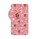 Napenjalna enojna bombažna otroška rjuha 90x200 cm Gabby's Dollhouse – Jerry Fabrics