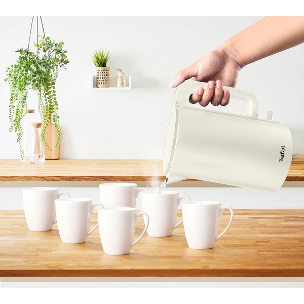 Kremno bel grelnik vode 1,5 l Thermo Protect KO140AE0  – Tefal-image-4