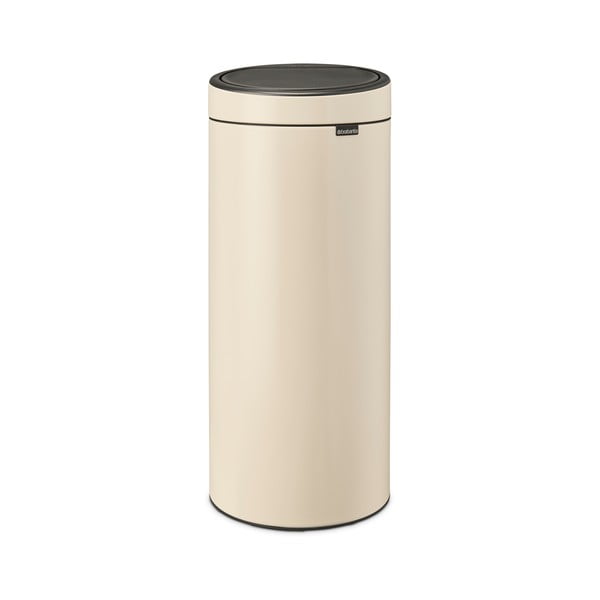 Bež jeklen koš za smeti na dotik 30 l Touch Bin – Brabantia