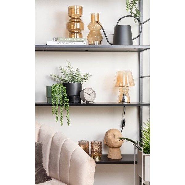 Rjava steklena vaza PT LIVING Courtly, višina 25 cm-image-4