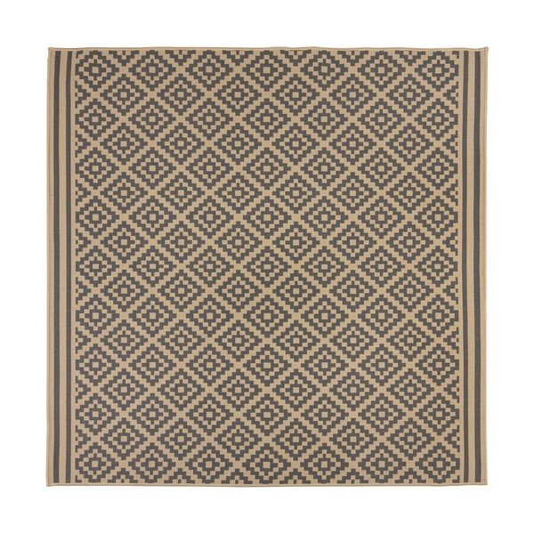 Sivo-bež zunanja preproga 200x200 cm Moretti - Flair Rugs