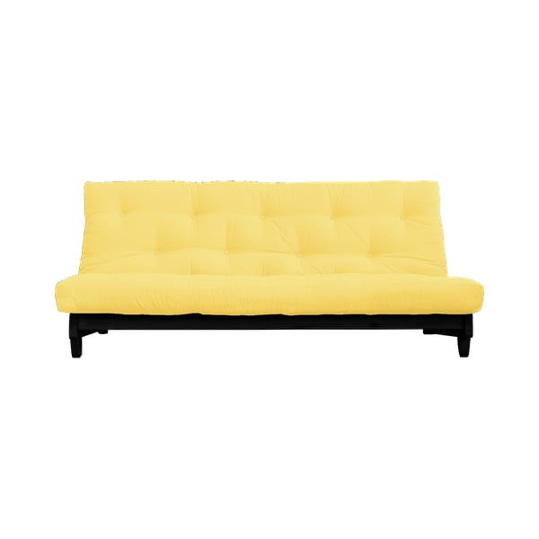 Raztegljiv kavč Karup Design Fresh Black/Yellow