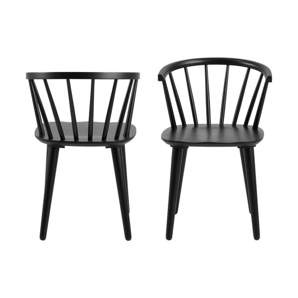 Črn jedilni stol Ida – Actona-image-3