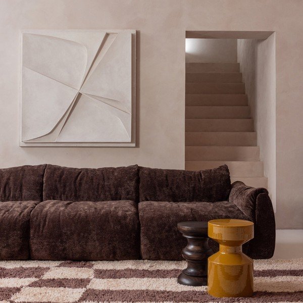 Okrogla stranska mizica iz masivnega manga ø 30 cm Jonah – WOOOD-image-1