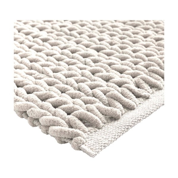 Kremno bela kopalniška preproga 50x80 cm Ariel – douceur d'intérieur-image-3