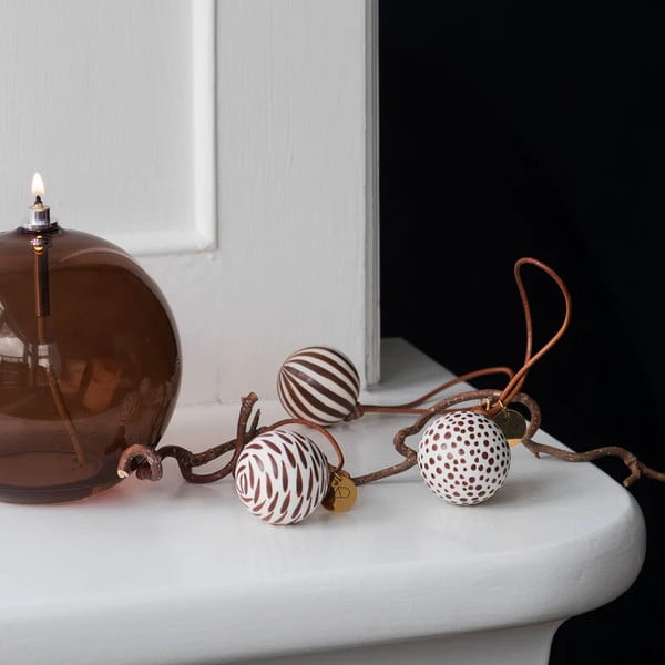 Steklena oljna svetilka (višina 10 cm) Aura – Mette Ditmer Denmark-image-2