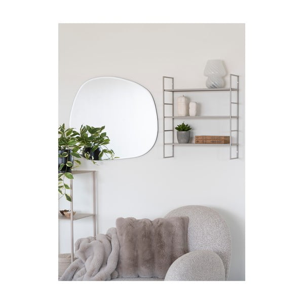 Bela LED namizna svetilka s steklenim senčilom (višina 19,5 cm) Alton – House Nordic-image-2