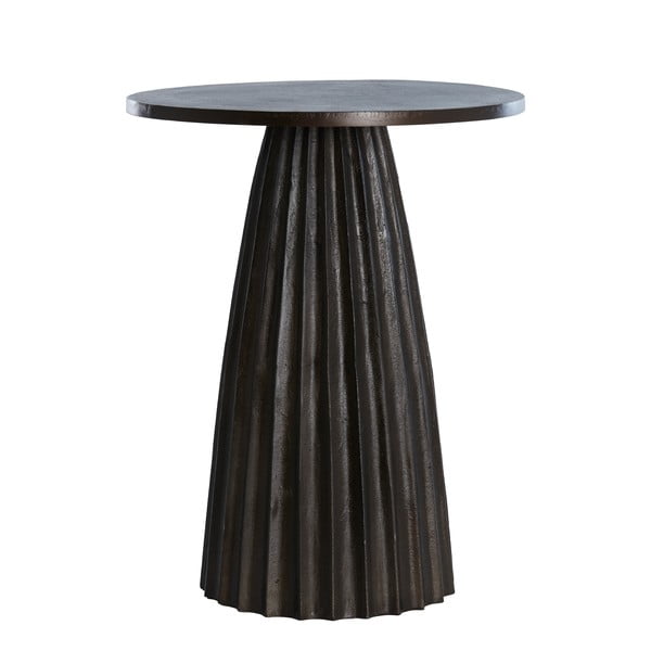 Kovinska okrogla stranska mizica ø 40 cm Veglia – Light & Living