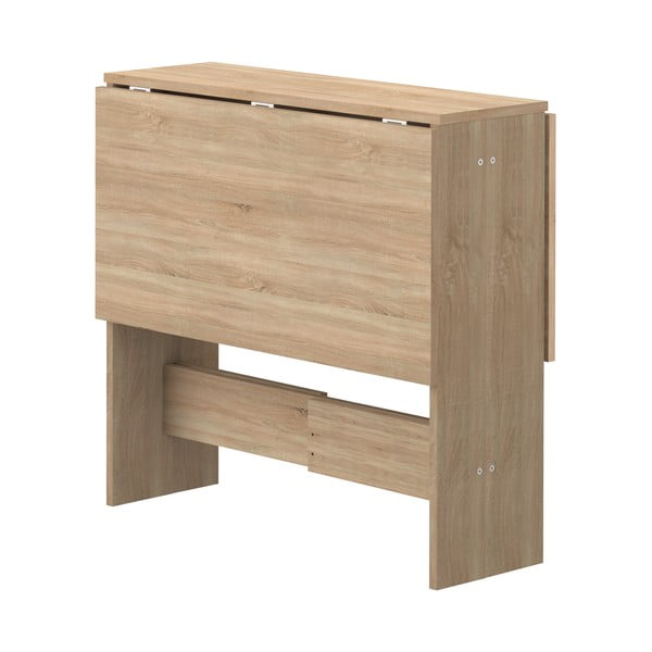Raztegljiva jedilna miza v hrastovem dekorju 76x28 cm Papillon – TemaHome-image-2