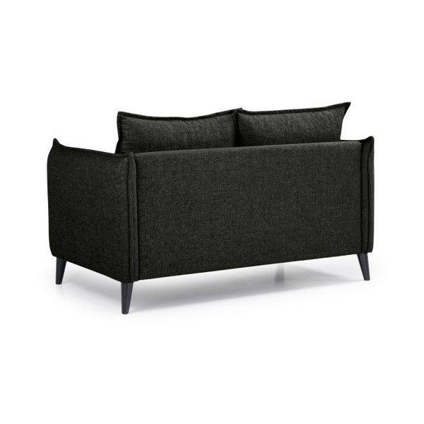 Črna zofa Scandic Leo, 145 cm-image-3