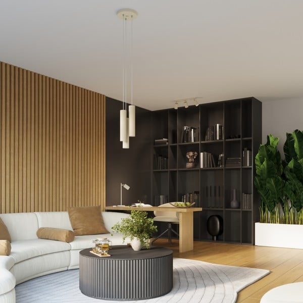 Kremno belo točkovno svetilo 6,5x45 cm Gleam – Sollux-image-4