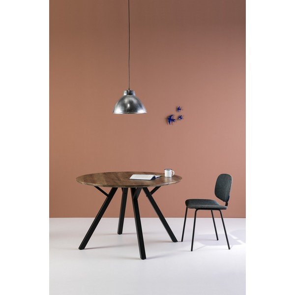 Komplet 2 modrih jedilnih stolov Marckeric Mali-image-1