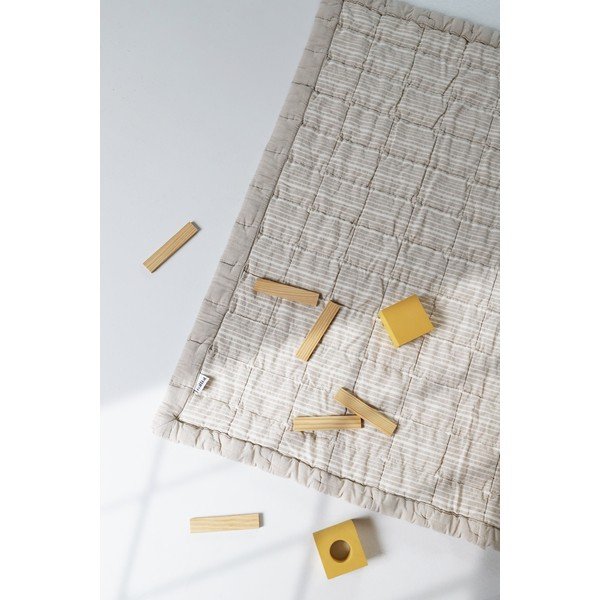 Kremno bela otroška igralna podloga Anna - Nattiot-image-2