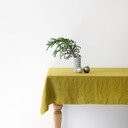 Zelen lanen prt Linen Tales Classic, 140 x 350 cm