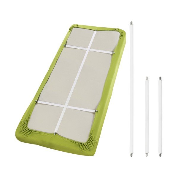 Beli napenjalci za rjuhe v kompletu 3 ks 2,5x100 cm - Maximex