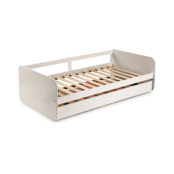 Bela otroška postelja z izvlečnim ležiščem 90x190 cm Redona - Marckeric