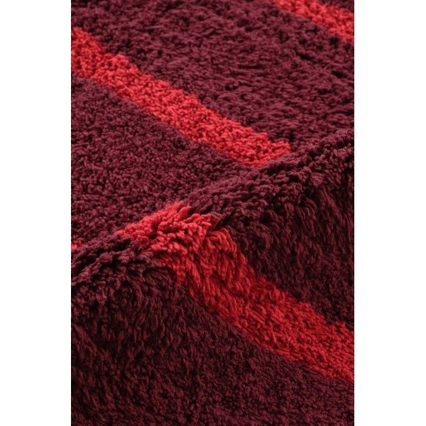 Rdeč/bordo rdeč bombažen tekač 80x250 cm Mika – Jotex-image-2