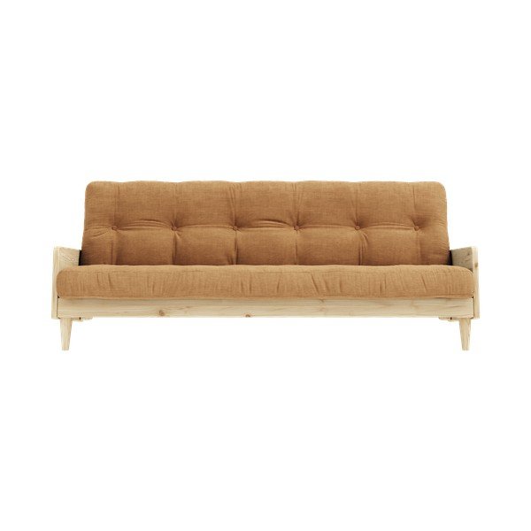 Oker rumen raztegljiv kavč 200 cm Indie - Karup Design