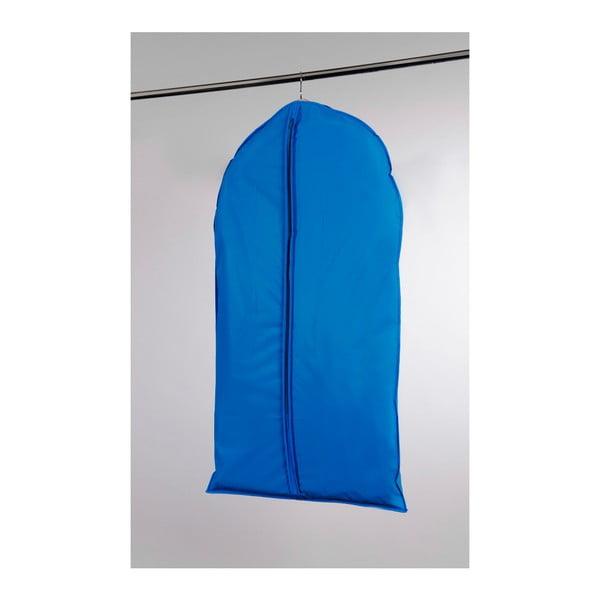 Modra obešalna prevleka za obleko Compactor Garment Marine, dolžina 100 cm