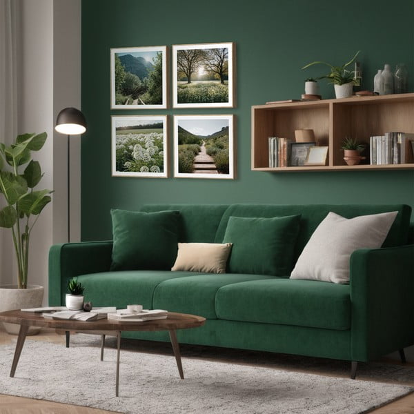 Slike v kompletu 4 ks 30x30 cm Sunrise Hike-image-1