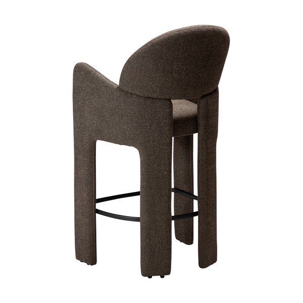 Rjav barski stol (višina sedeža 68,5 cm) Aole – DAN-FORM Denmark-image-3