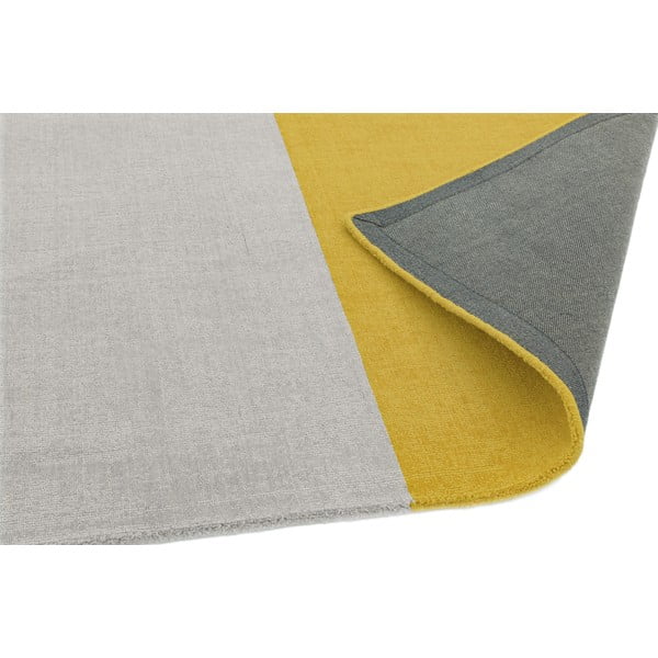 Rumeno-siva preproga Asian Carpets Blox, 160 x 230 cm-image-4