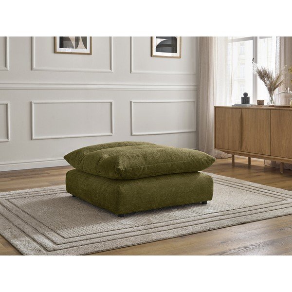 Zelen tabure iz šenilje Neil – Bobochic Paris-image-1