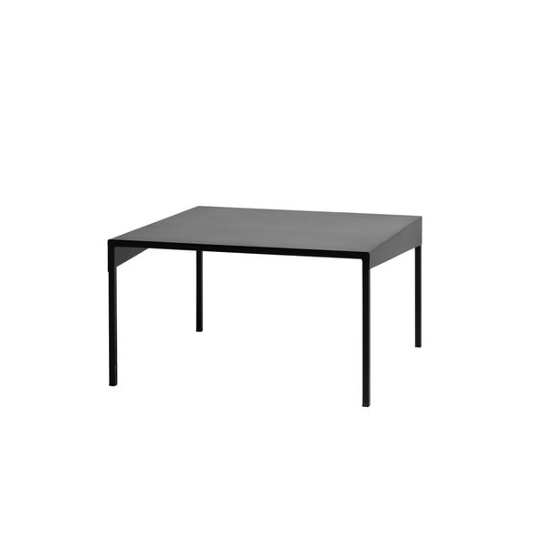 Črna kavna miza Custom Form Obroos, 80 x 80 cm
