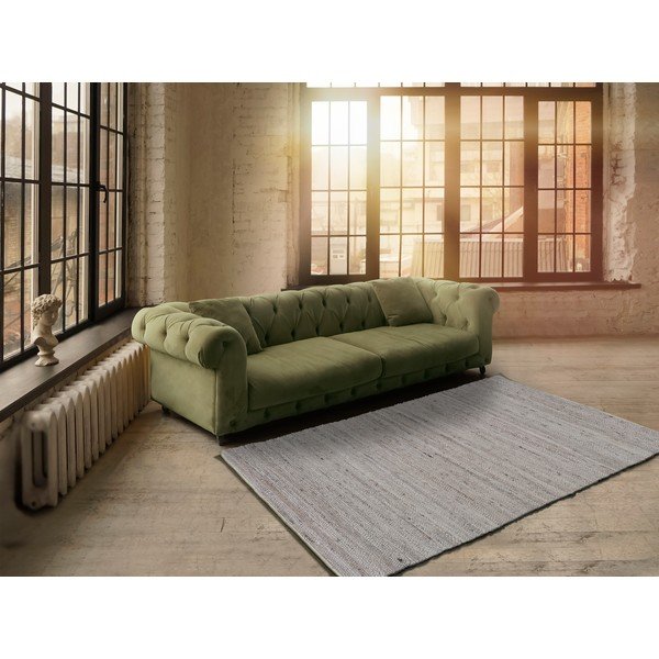 Svetlo bež preproga iz reciklirane plastike Universal Cinder, 60 x 110 cm-image-1