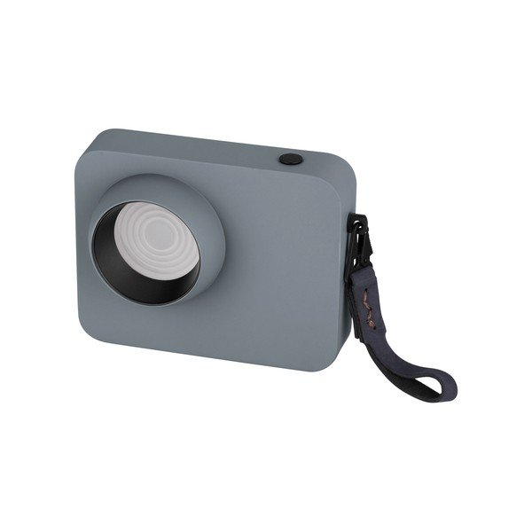 Prašno modra kovinska LED zatemnitvena namizna svetilka (višina 11 cm) Kedros – Nova Luce