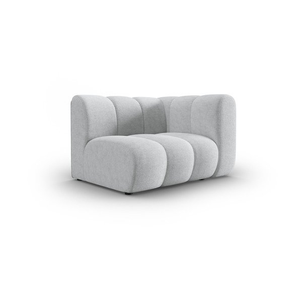Svetlo siva modularna sedežna garnitura (desni kot) Lupine – Micadoni Home-image-2