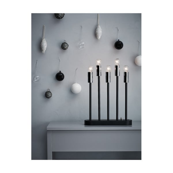 Črna božična svetlobna dekoracija Buster – Markslöjd-image-1