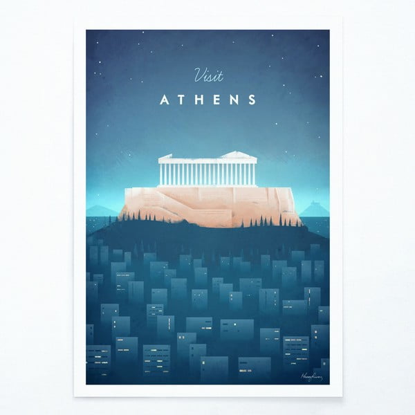 Plakat Travelposter Athens, A2