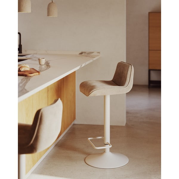 Bež barski stoli v kompletu 2 ks 103 cm Zenda – Kave Home-image-1