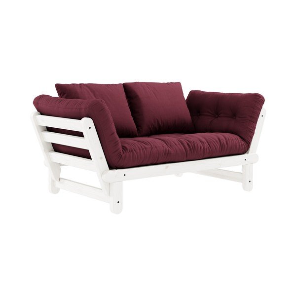 Raztegljiv kavč Karup Design Beat White/Bordeaux-image-3